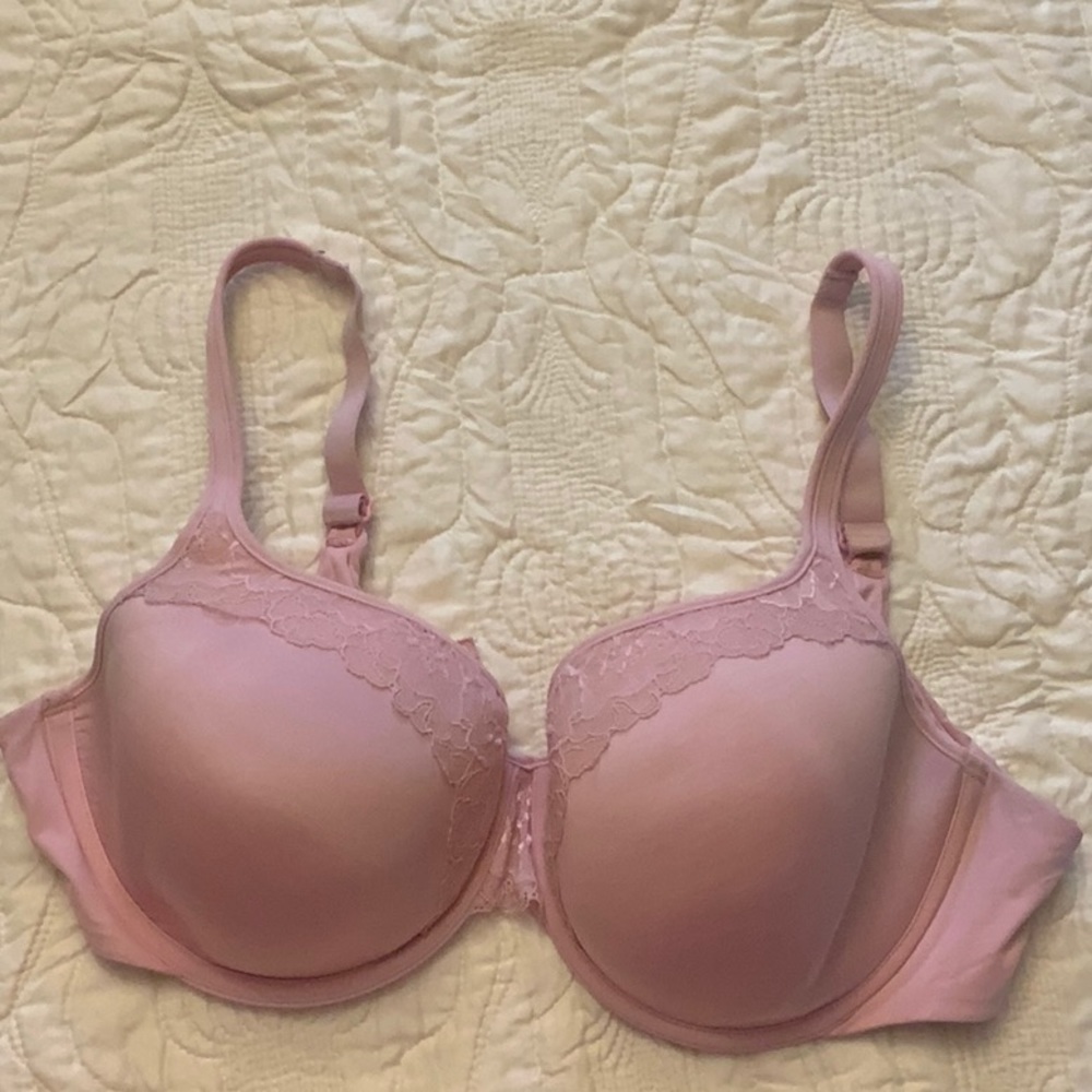 Bali pink underwire bra